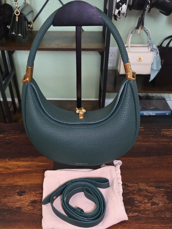 Songmont Handbags - Songmont Small Luna - Emerald